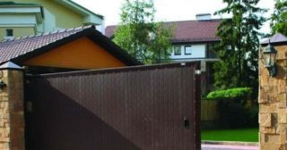 Купить откатные ворота раздвижные Феодосия, цена от 2783 руб.