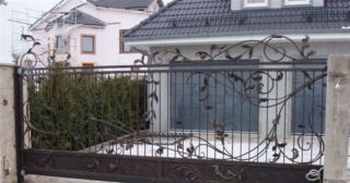 Купить откатные ворота кованые Феодосия, цена от 2783 руб.